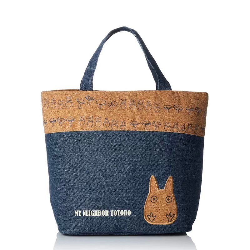 Tote Bag Sublimation - กระเป๋าเก็บอุณหภูมิลายการ์ตูนโทโตโร่เพื่อนบ้านของฉัน รุ่นใหม่ น่ารัก พกพาสะดวก กระเป๋าเก็บความเย็นสำหรับนักเรียน เหมาะสำหรับเก็บอาหาร