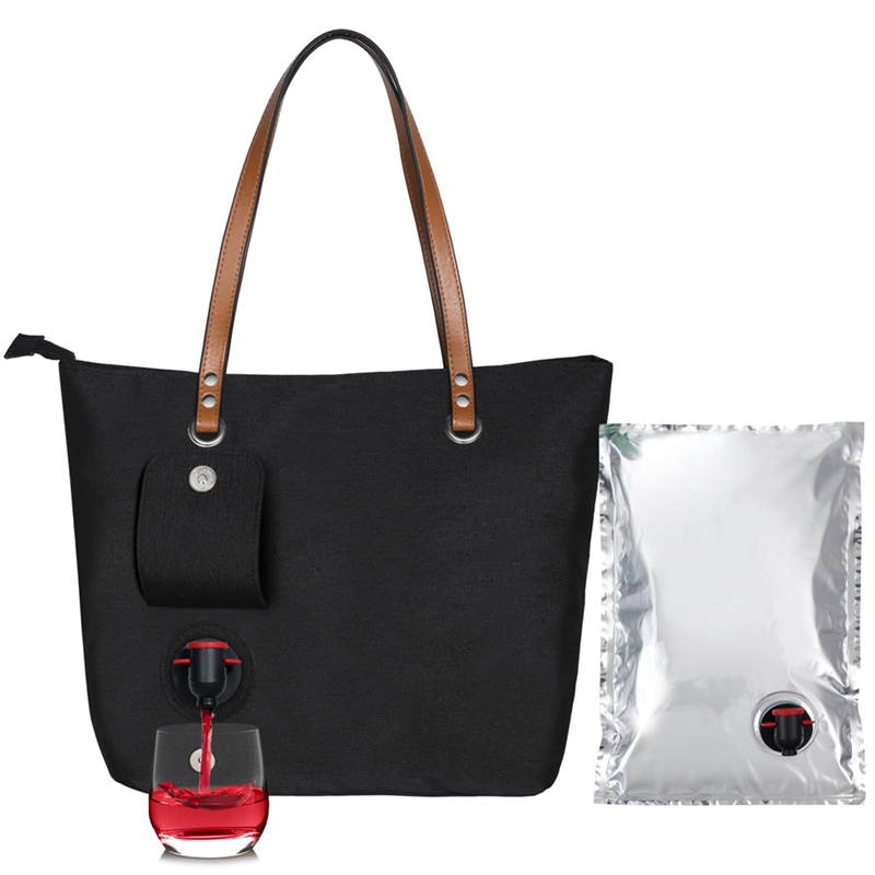 Tote Bag Sublimation - กระเป๋าโท้ตไวน์ร้อน, ตู้แช่ชายหาดสําหรับของขวัญท่องเที่ยว, กระเป๋าใส่กระเป๋าหุ้มฉนวนป้องกันการรั่วพร้อมช่องพวย