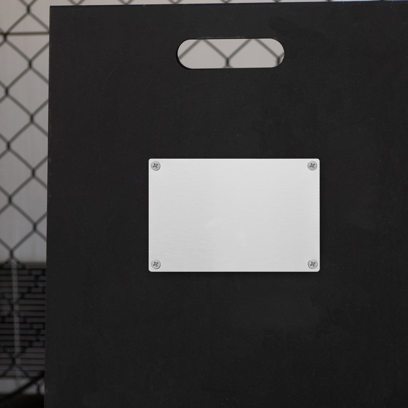 Yard Sign Blank - ป้ายเปล่าสแตนเลส 5 ชิ้น สำหรับใช้งานกลางแจ้ง ทนต่อสภาพอากาศ เหมาะสำหรับทำป้ายโฆษณา
