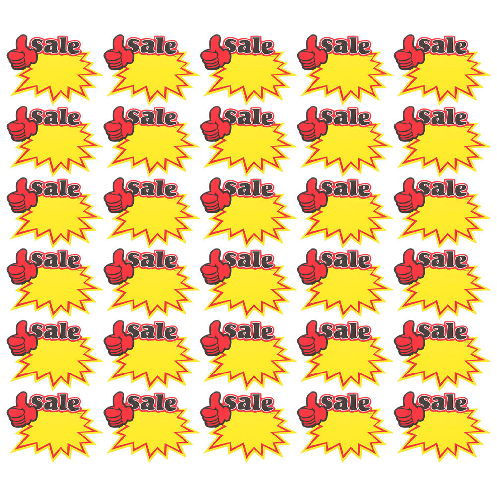 ป้ายราคา 200 ชิ้น ดีไซน์สีเหลื - Yard Sign Blank บทวิจารณ์และราคา