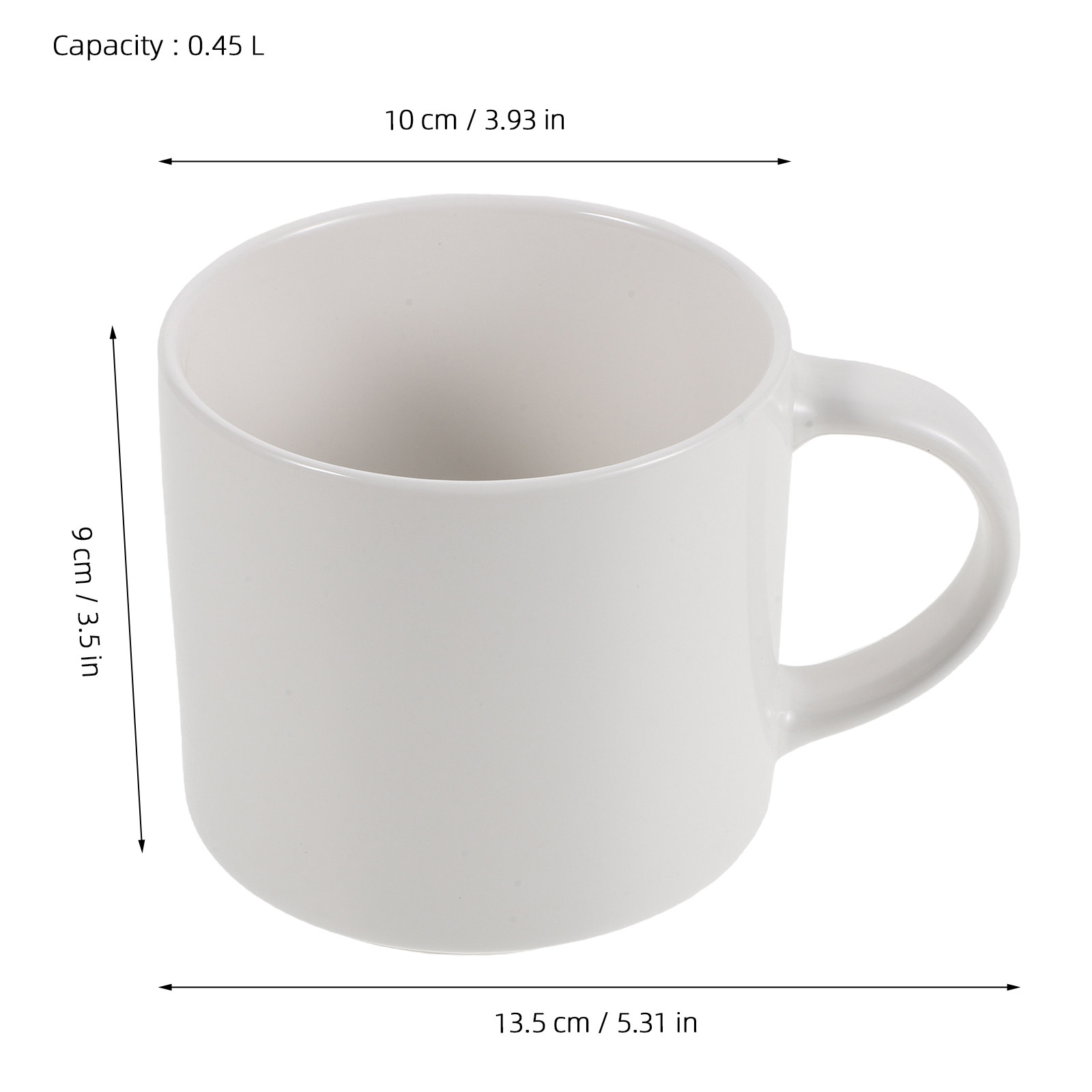 แก้วกาแฟเซรามิกสีขาว ขนาด 15 อ - Sublimation Mug White บทวิจารณ์และราคา