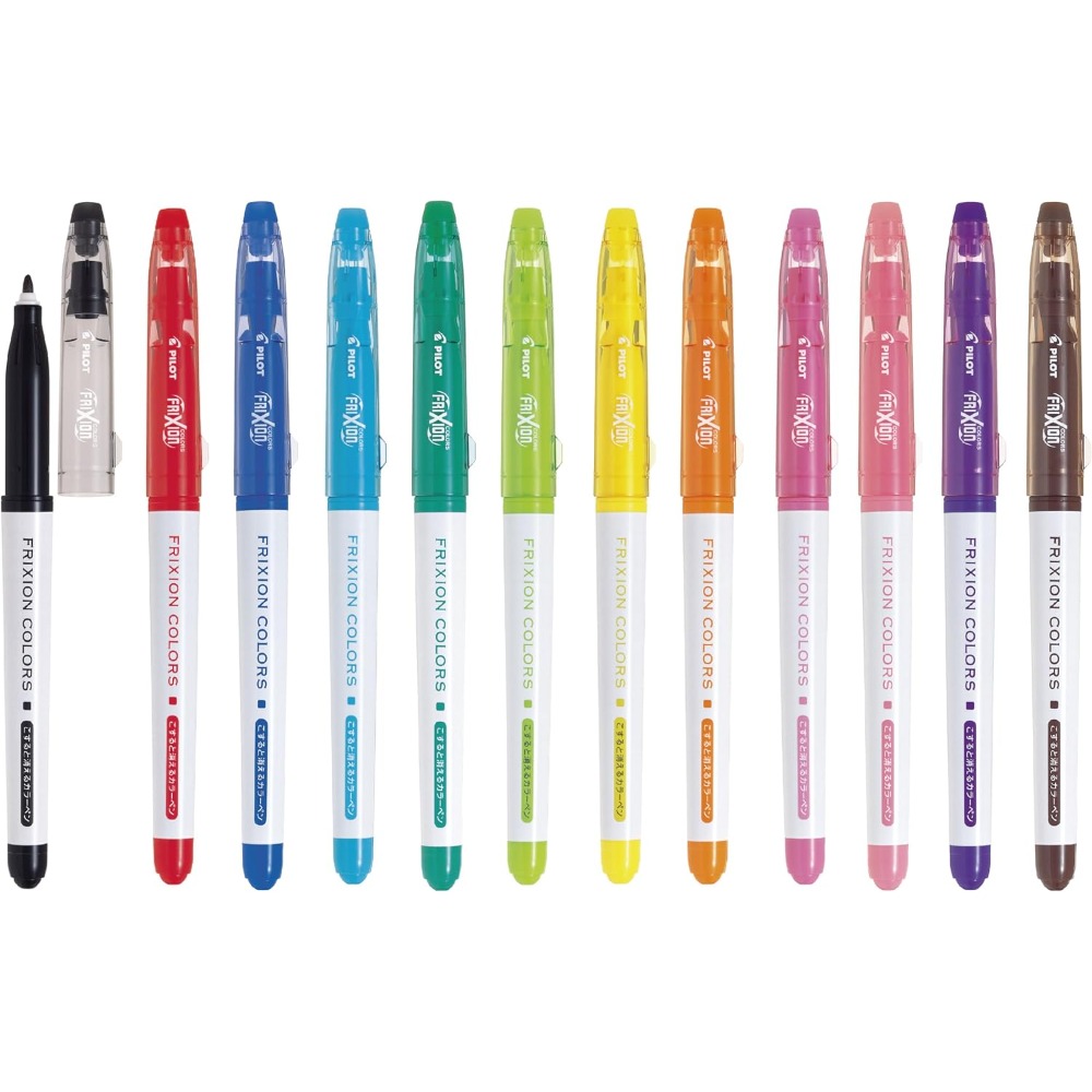 ชุดปากกาเมจิกชนิดลบได้ หัวปากก - Pilot Pen Frixion บทวิจารณ์และราคา