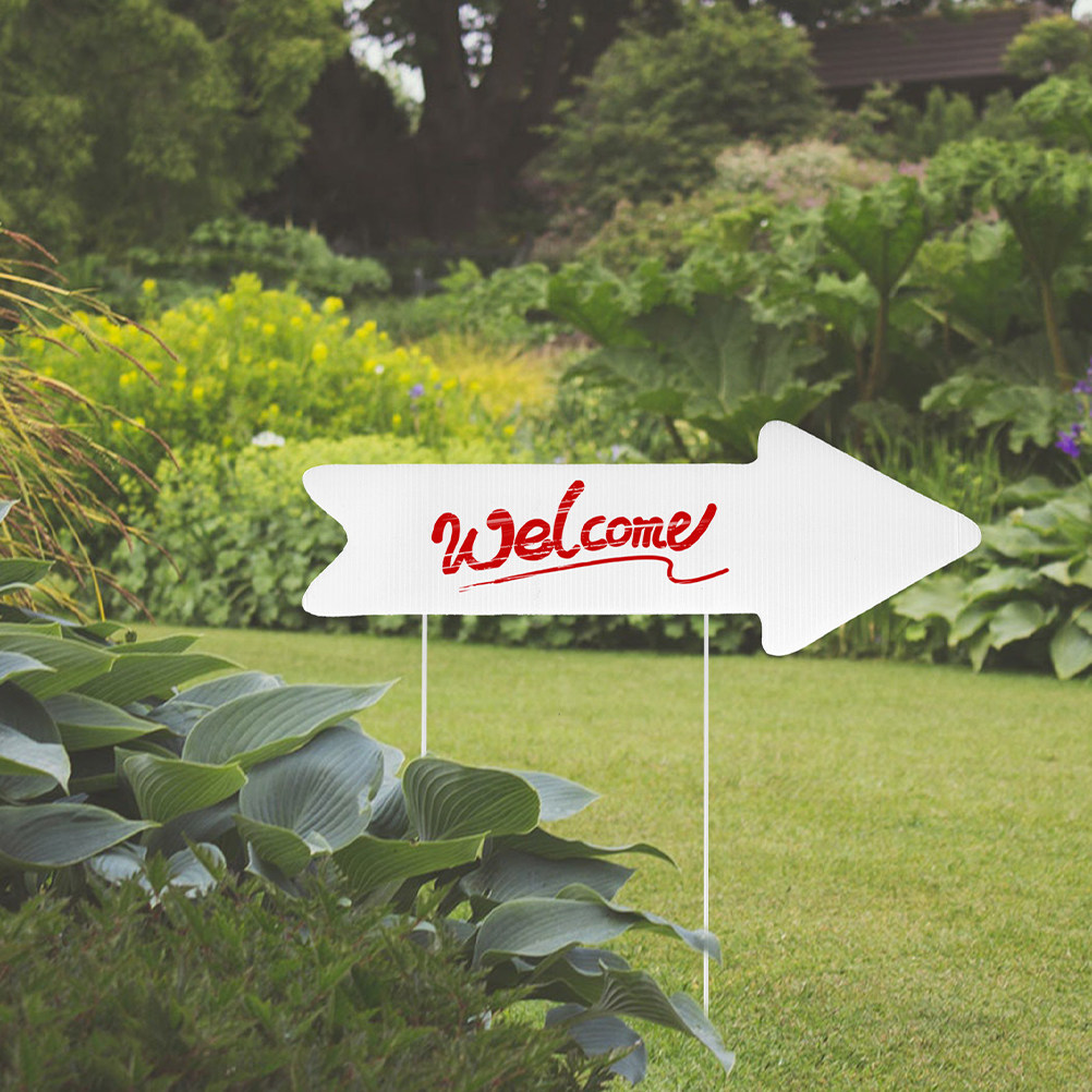 ป้ายสนามรูปธนูเปล่า 2 ชิ้น ทำจ - Yard Sign Blank บทวิจารณ์และราคา