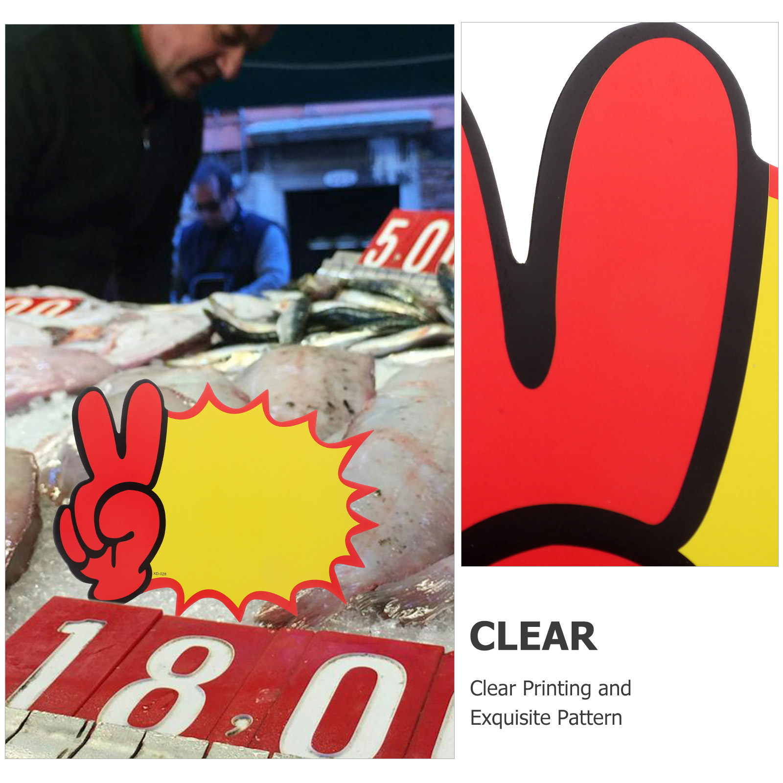 ป้ายราคา 80 ชิ้น ป้ายดาวหลากสี - Yard Sign Blank บทวิจารณ์และราคา