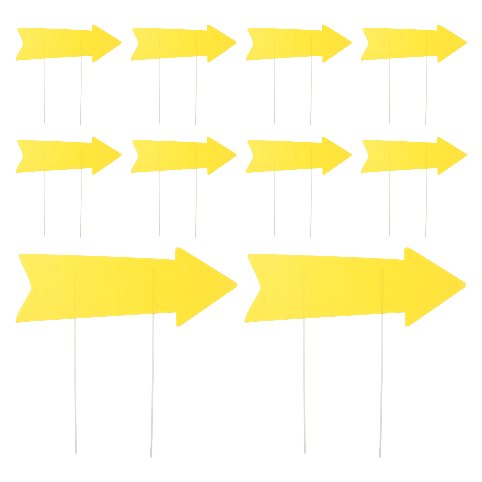 ป้ายลูกศรเปล่า 10 ชิ้น ป้ายบอก - Yard Sign Blank บทวิจารณ์และราคา